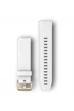 Quick Release Band Silicone With Light Gold Hardware-Garmin Discount