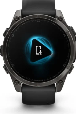 Online Garmin Sporthorloge Fenix 8 47mm Amoled Sapphire Carbongrijs/Zwart, Titanium