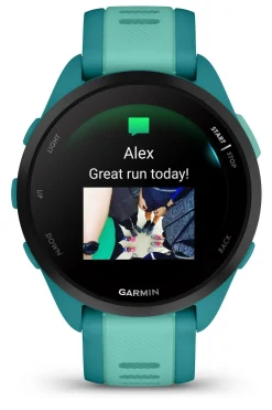 Hot Garmin Sporthorloge Forerunner 165 Music Turquoise/Aqua