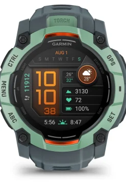 Hot Garmin Sporthorloge Instinct 3, 50Mm, Amoled Neo Tropic Bezel With Twilight Band