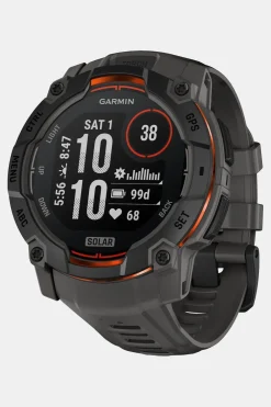 Fashion Garmin Sporthorloge Instinct 3, 50Mm, Solar Black Bezel With Charcoal Band