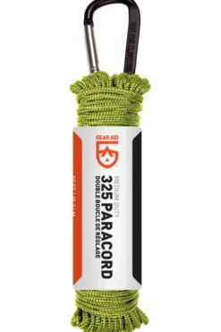 Reisaccessoire Ga 325 Paracord 15M 2 Core Strand + Light Aluminium Snap Hook-Gear Aid Discount