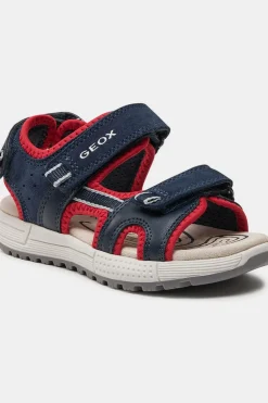 Fashion Geox Sandalen J Sandal Alen B.A. Navy/Red
