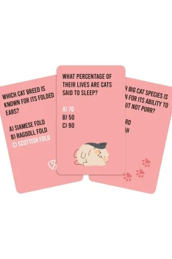 Fashion Gift Republic Speelgoed Cat Quiz Cards No Colour