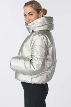New Goldbergh Ski-Jas Womens Soleil Ski Jacket Silver
