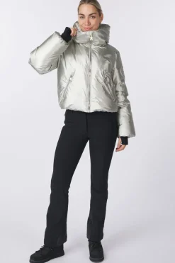 New Goldbergh Ski-Jas Womens Soleil Ski Jacket Silver