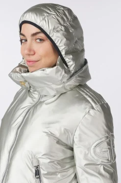 New Goldbergh Ski-Jas Womens Soleil Ski Jacket Silver