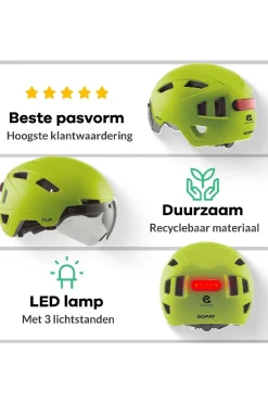 Discount Gooff Fietshelm Pilot Fluor