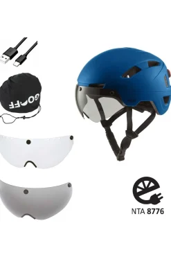 Hot Gooff Fietshelm Pilot Blue