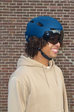 Hot Gooff Fietshelm Pilot Blue