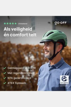 Sale Gooff Fietshelm Rider Khaki