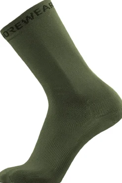 Hot GOREWEAR Essential Socks Dark Khaki/ Dark Khaki