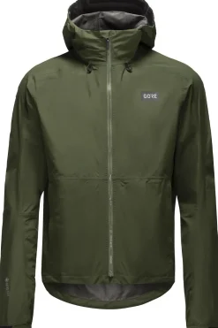 Hot GOREWEAR Jas Endure Mens dark khaki