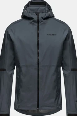 Outlet GOREWEAR Regenjas Lupra Gore-Tex Hooded Jacket Mens Lab Graphite