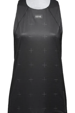Fashion GOREWEAR T-Shirt Contest Singlet Black