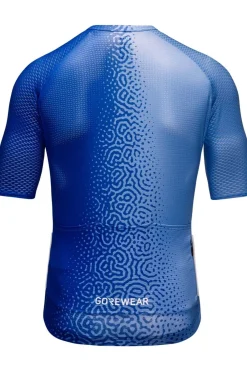 Best GOREWEAR T-Shirt Spinshift Breathe Jersey Mens Navy Blue/Light Blue