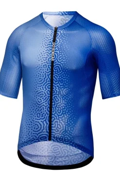 Best GOREWEAR T-Shirt Spinshift Breathe Jersey Mens Navy Blue/Light Blue