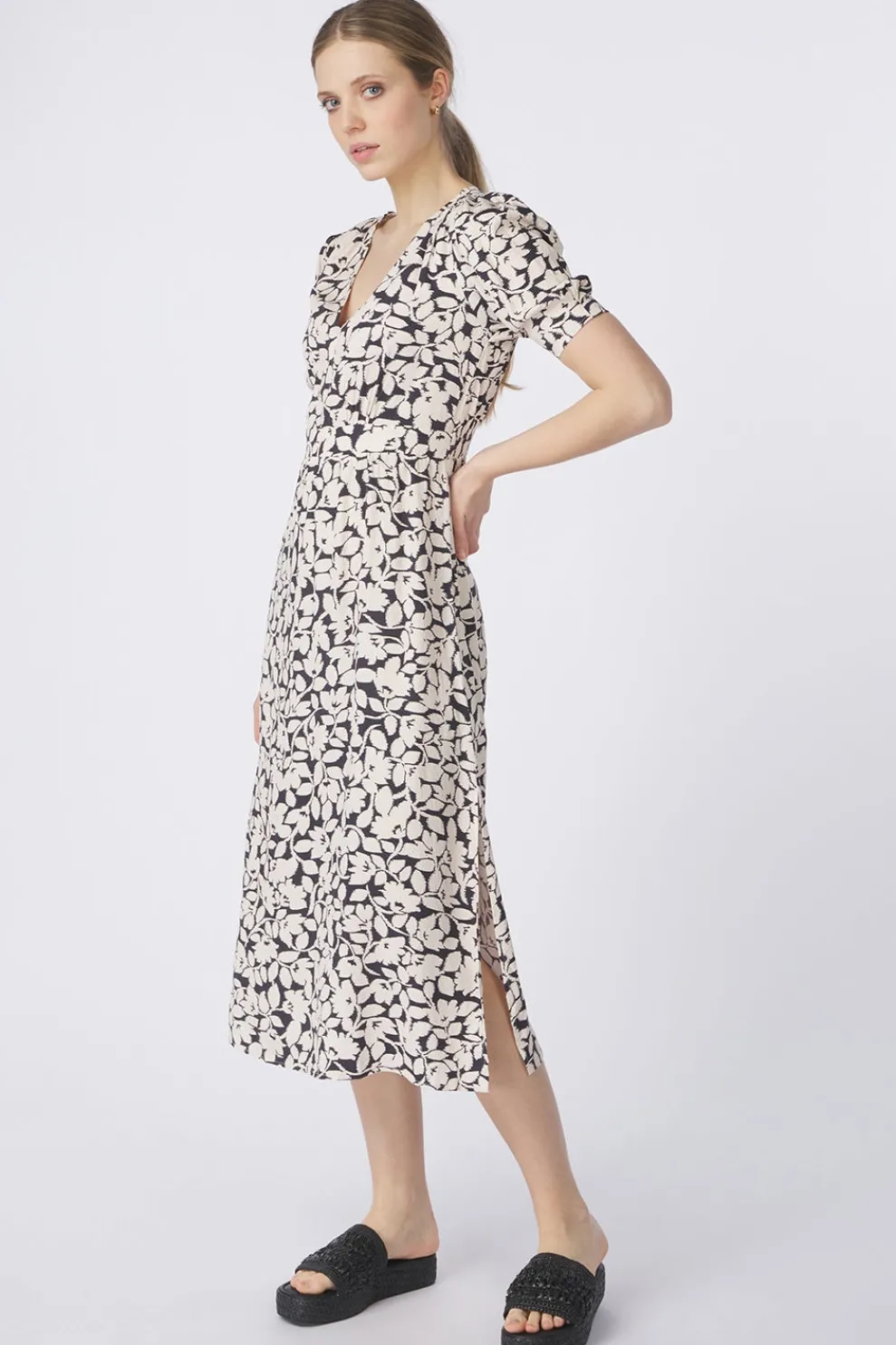 Fashion Grace&Mila Jurk Poldie_13123 Noir