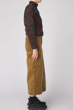 Online Gramicci Rok W'S Corduroy Long Cargo Skirt Mocha Beige