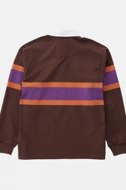 Hot Gramicci T-Shirt Langdon Rugby Shirt Stripe