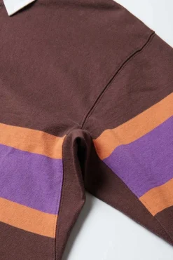 Hot Gramicci T-Shirt Langdon Rugby Shirt Stripe