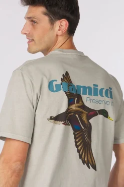Clearance Gramicci T-Shirt Preserve It Tee Pigment Slate