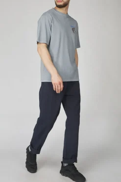 Fashion Gramicci T-Shirt Sticky Frog Tee Slate Pigment