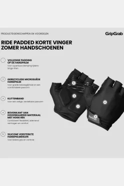 Handschoenen Ride Rc Max Padded Short Finger Summer Gl-GripGrab New