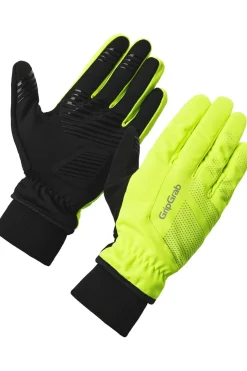 Sale GripGrab Handschoenen Ride II Windproof Winter Yellow Hi-Vis