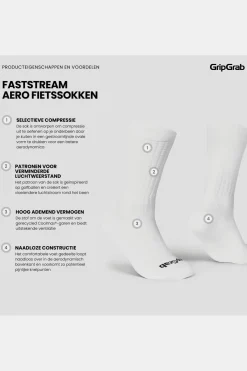 Sokken Faststream Aero Cycling Socks-GripGrab Sale