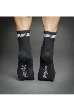 Fashion GripGrab Spring-Autumn Socks black