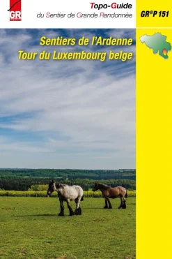 Sentiers de l'Ardenne Tour du Luxembourg Belge GRP151-Grote Routepaden Outlet