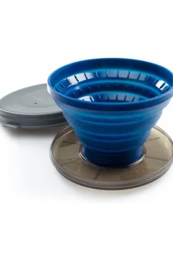Discount GSI Outdoors Koffiefilterhouder Opvouwbaar Javadrip mid blue