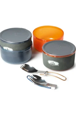 Best GSI Outdoors Kookgerei Halulite Dualist dark grey/orange