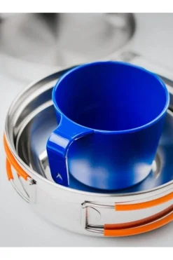 Pot Glacier Stainless 1 Person Mess Kit-GSI Outdoors Hot