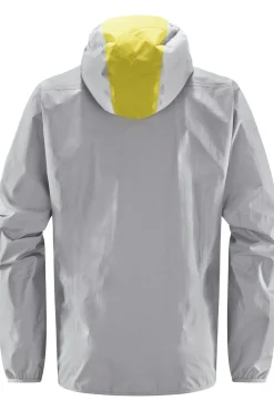 Discount Haglöfs Regenjas L.I.M Proof Jacket Concrete/Aurora