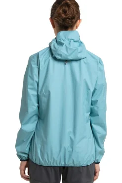 Discount Haglöfs Regenjas L.I.M Proof Jacket Women Frost Blue