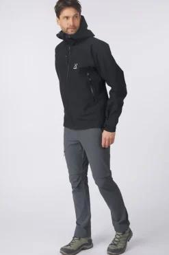 Clearance Haglöfs Regenjas Roc Flash Men True Black
