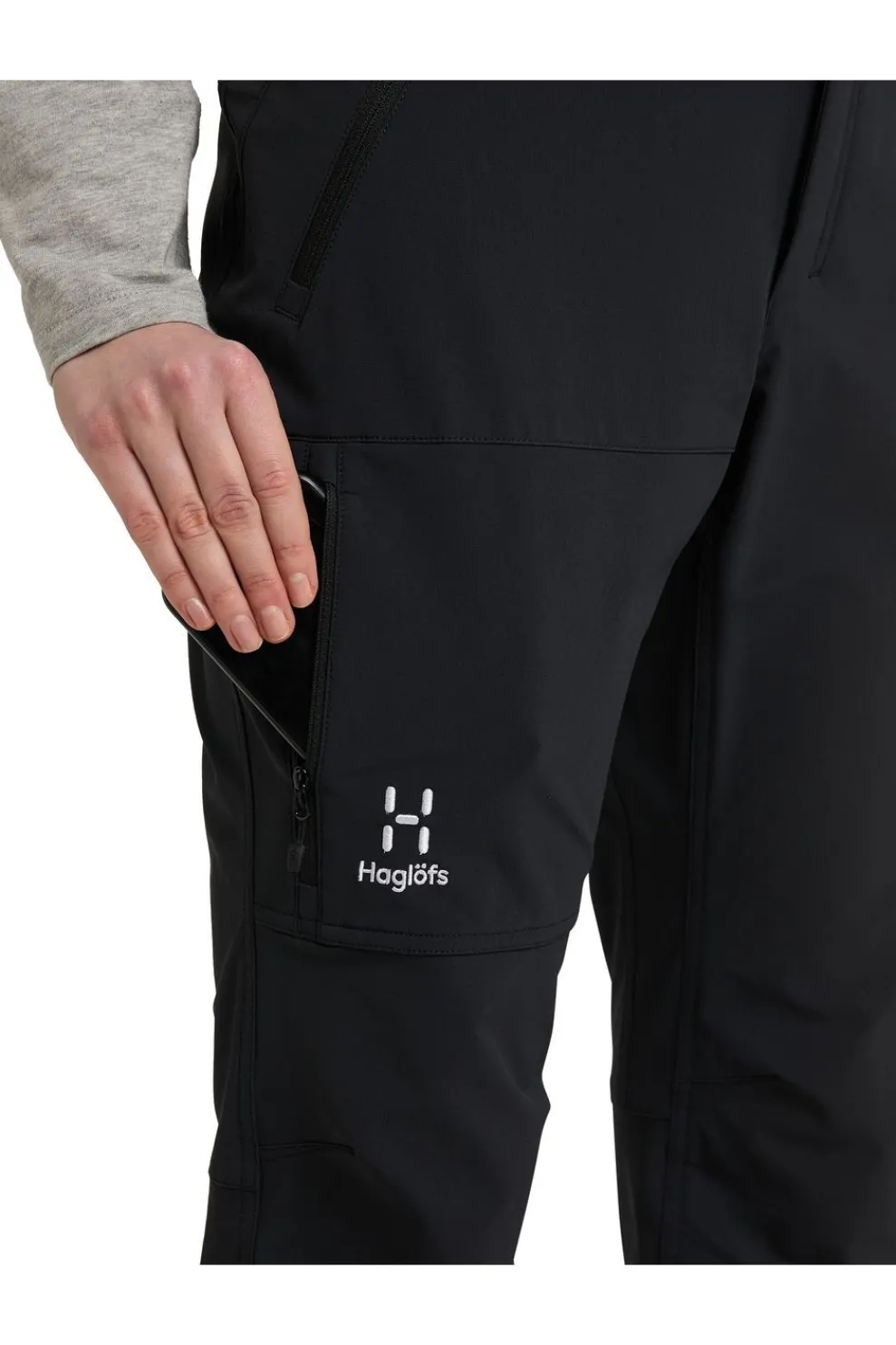 Best Haglöfs Softshell Broek Morän True Black