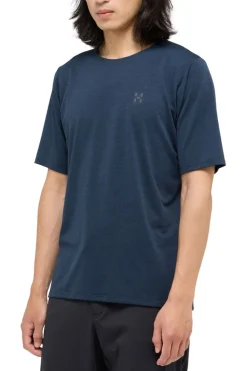 Outlet Haglöfs T-Shirt L.I.M Ridge Tee M Tarn Blue
