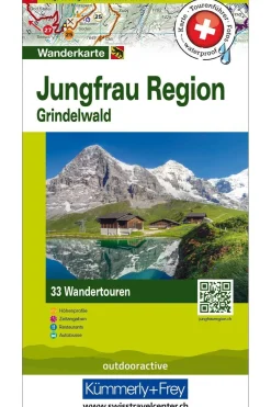 New HALLWAG-K&F Jungfrau Regio / Grindelwald 4 hkf r/v wp GPS 9024