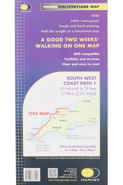 Online HARVEY South West Coast Path 1 XT40 r/v wp 2018