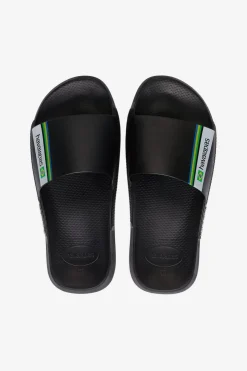 Clearance Havaianas Slippers Hav. Slide Brasil Black