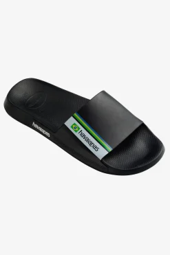 Clearance Havaianas Slippers Hav. Slide Brasil Black