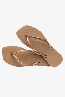 Slippers Slim Square Logo Metallic-Havaianas Fashion