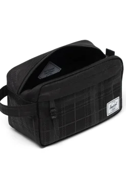 New Herschel Supply Toilettas Chapter Travel Kit Plaid Emboss