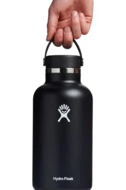 Sale Hydro Flask Isolatiefles 64Oz/1893Ml Wide Flex Cap Black