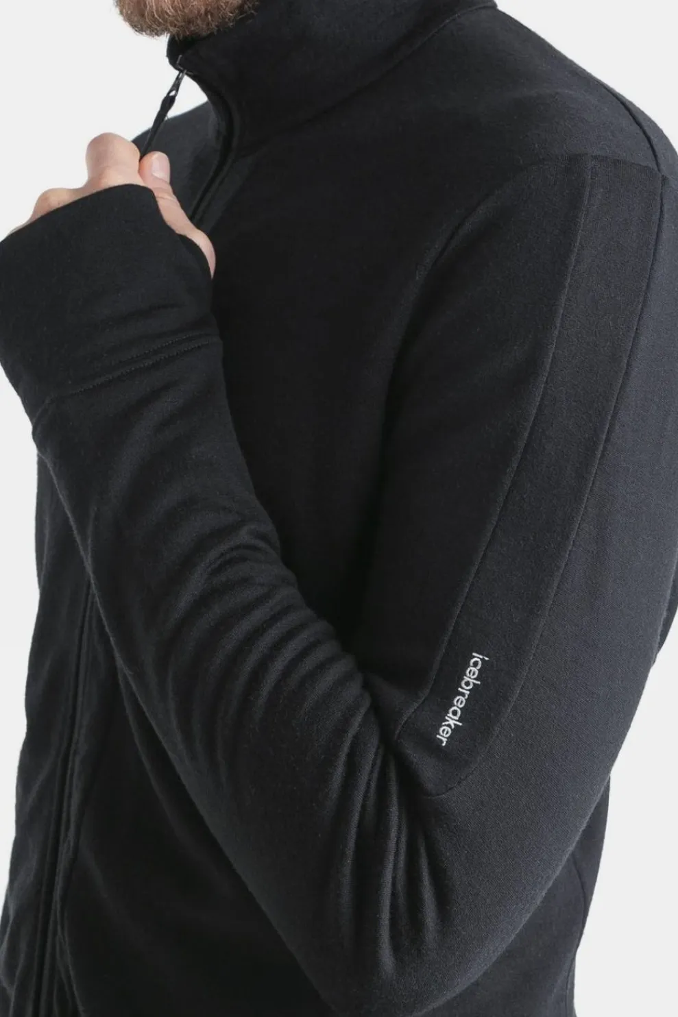Best icebreaker Fleece M M 260 Quantum Iv Ls Zip Black