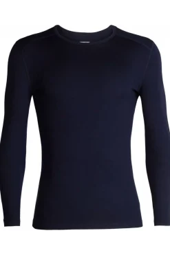Clearance icebreaker Ondergoed 260 Tech Ls Crewe Navy Blue