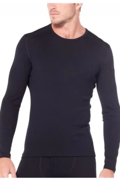 Discount icebreaker Ondergoed 260 Tech Ls Crewe black